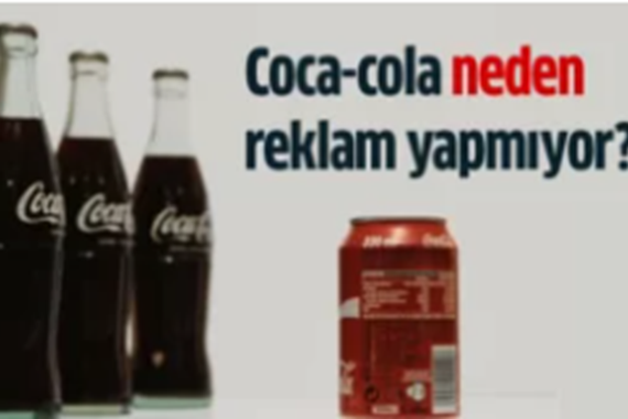 Coca-cola neden reklam yapmıyor?