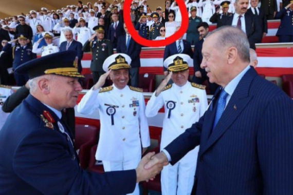 Cumhurbaşkanı Erdoğan’a selam vermeyen askerin kim olduğu belli oldu