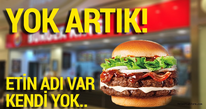 Fast Food firmaları et adı altında başka ürünler satıyor!