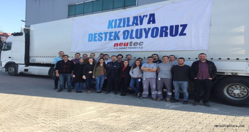 Neutec Group Kardeş Coğrafyalarda İlaç Olmaya Devam Ediyor