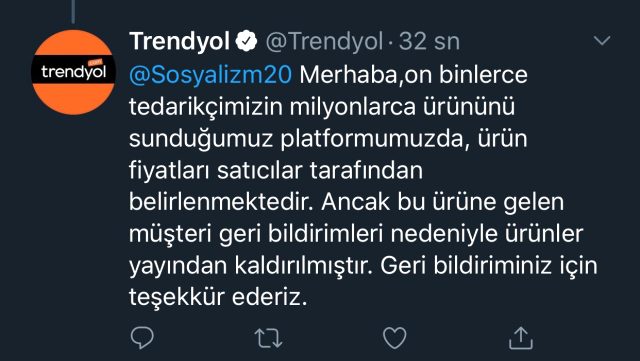 TRENDYOL ÜZERİNDEN ÇOCUK SATIŞI MI YAPILIYOR