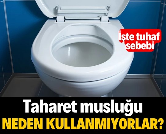 Amerikalılar neden taharet musluğu kullanmıyor? İşte sebebi