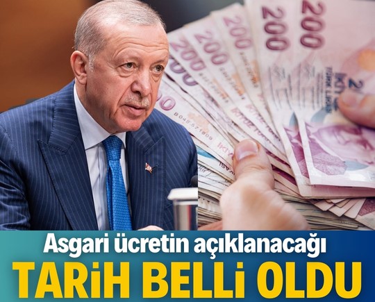 Asgari ücretin açıklanacağı tarih belli oldu