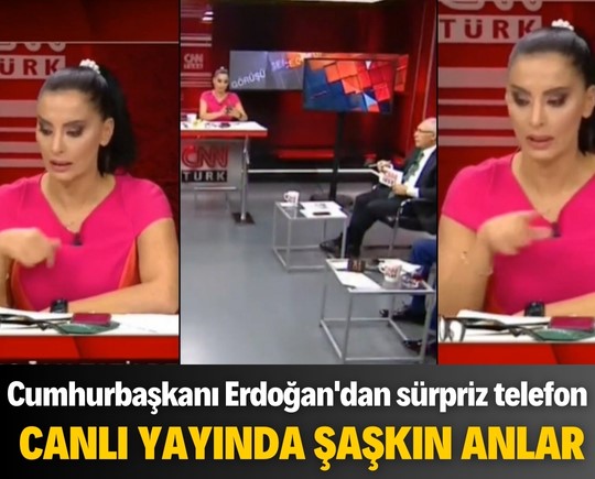 Cumhurbaşkanı Erdoğan'dan Hande Fırat'a sürpriz telefon: Canlı yayında şaşkın anlar!