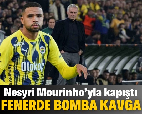 Fenerbahçe’de bomba gibi kavga: En-Nesyri Mourinho’yla kapıştı, takımdan ayrılıyor mu?