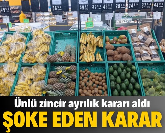 Şok eden karar! Ünlü zincir ayrılık kararı aldı!