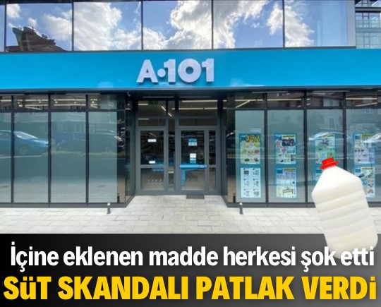 Süt skandalı patlak verdi! İçine eklenen madde herkesi şok etti