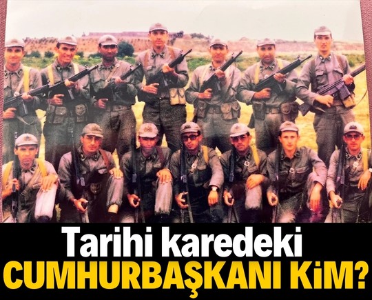 Tarihi karedeki cumhurbaşkanı kim? Tahmin edebilecek misiniz?