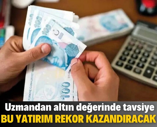 Uzmandan altın değerinde tavsiye! Bu yatırım rekor kazandıracak